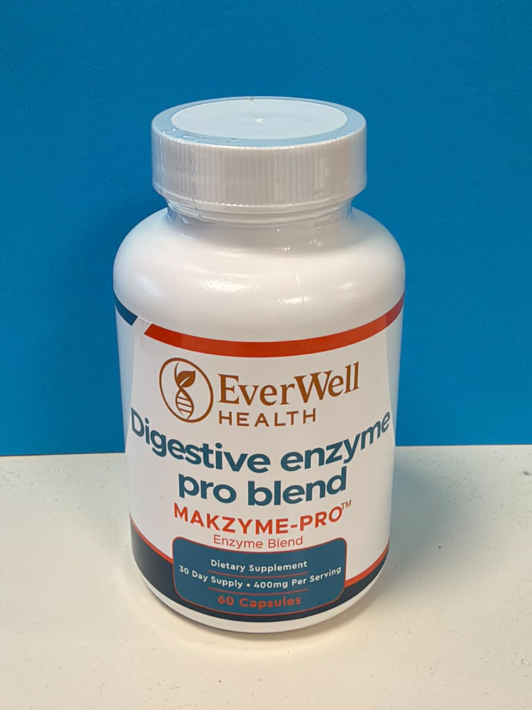 Digestive Enzyme Pro Blend 400 mg, 60 Capsules
