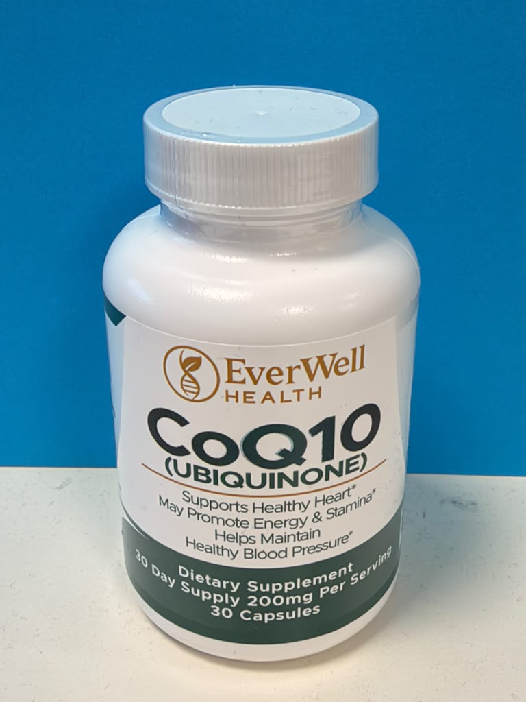 CoQ10 Ubiquinone 200 mg, 30 Capsules