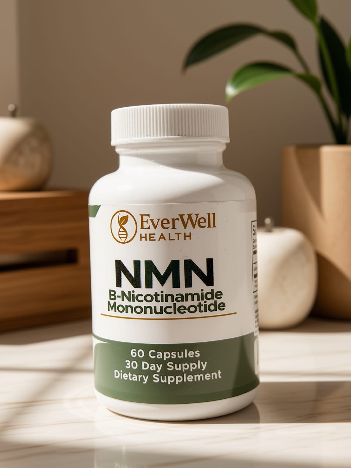 NMN Nicotinamide Mononucleotide, 60 Capsules